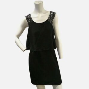 Sandro Scoop Neck Shift Dress XS